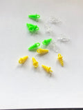 Plastic bait screw 3 Colours